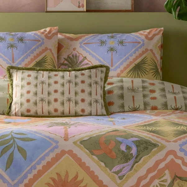 Tropicala Polycotton Duvet Cover & Pillowcase Set 5 Tropicala Polycotton Duvet Cover & Pillowcase Set - Image 3