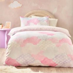 Catherine Lansfield Soft As A Cloud Duvet Cover & Pillowcase Set -Dunelm Shop 30977359
