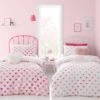 Catherine Lansfield Set Of 2 Hearts And Stripes Reversible Duvet Cover And Pillowcase Sets 1 Catherine Lansfield Set Of 2 Hearts And Stripes Reversible Duvet Cover And Pillowcase Sets -Dunelm Shop 30977399