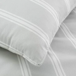 Bianca Ashford Stripe Reversible Duvet Cover & Pillowcase Set 40 Bianca Ashford Stripe Reversible Duvet Cover & Pillowcase Set -Dunelm Shop 30983082 alt04