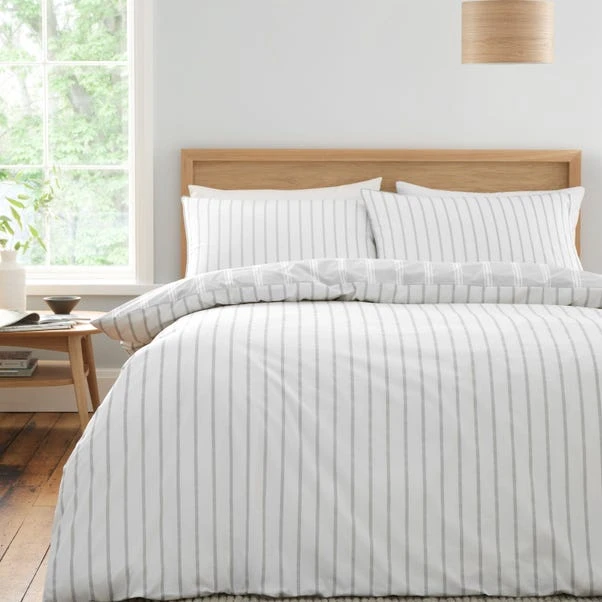 Bianca Ashford Stripe Reversible Duvet Cover & Pillowcase Set 22 Bianca Ashford Stripe Reversible Duvet Cover & Pillowcase Set - Image 20