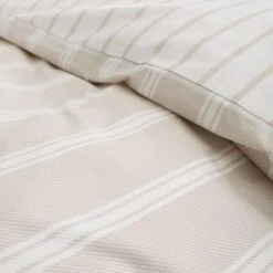 Bianca Ashford Stripe Reversible Duvet Cover & Pillowcase Set 32 Bianca Ashford Stripe Reversible Duvet Cover & Pillowcase Set -Dunelm Shop 30983245 alt03