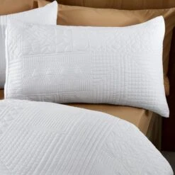 Catherine Lansfield Folkstone Geo Duvet Cover & Pillowcase Set -Dunelm Shop 30983285 alt01